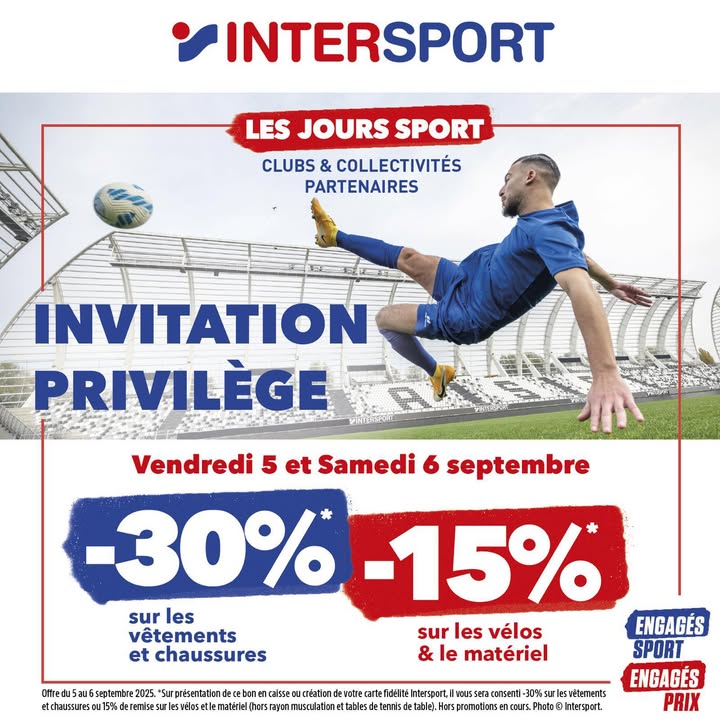 Notre partenaire intersport proposent des reductions interessantes en fin de 1 1191664573004692 - Accueil