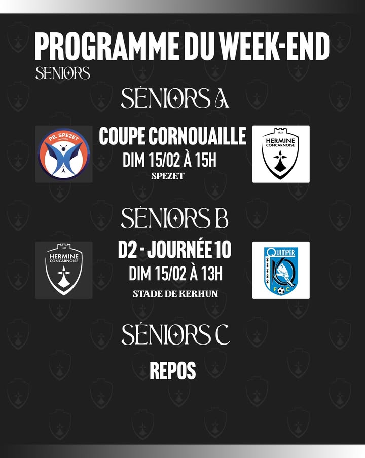 PROGRAMME DU WEEK END Seniors A Deplacement chez les 1 1326714739499674 - Accueil PROGRAMME DU WEEK END Seniors A Deplacement chez les 1 1326714739499674 - Accueil